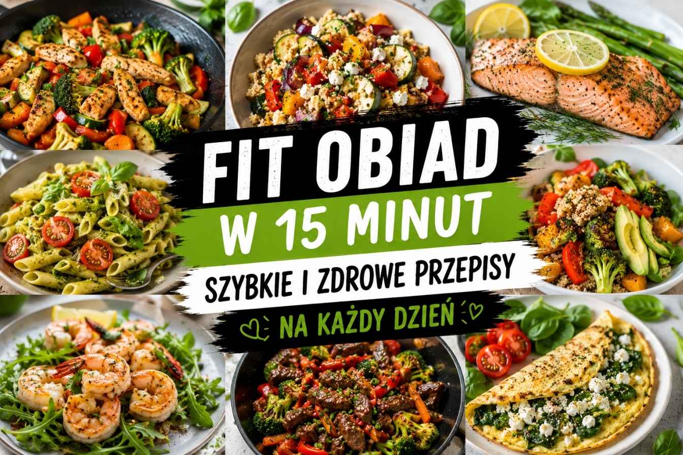 Read more about the article Fit Obiad w 15 Minut: Szybkie i Zdrowe Przepisy na Każdy Dzień