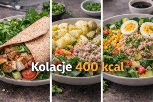 Read more about the article Kolacje 400 kcal – 3 sycące pomysły idealne na dietę 1600 kcal