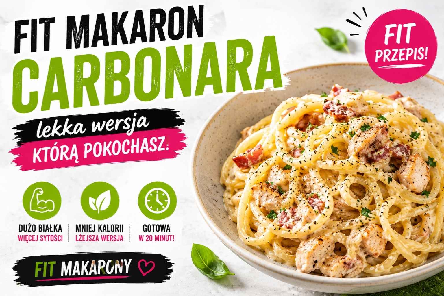 You are currently viewing Fit carbonara przepis który pokochasz