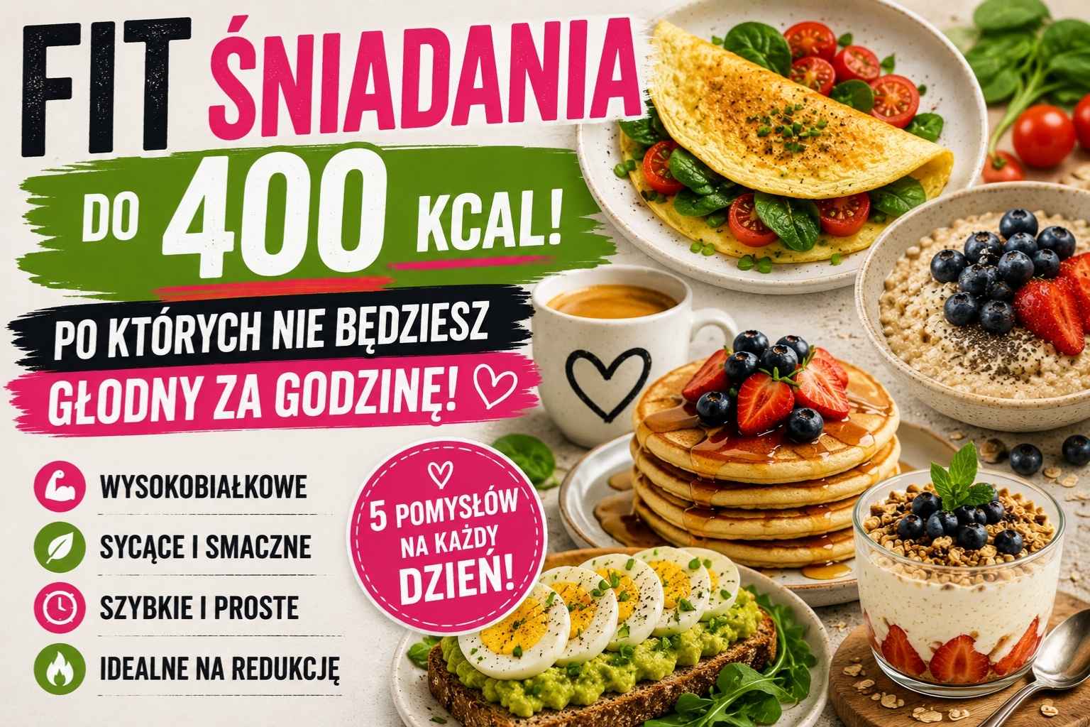 Read more about the article Fit śniadania do 400 kcal.