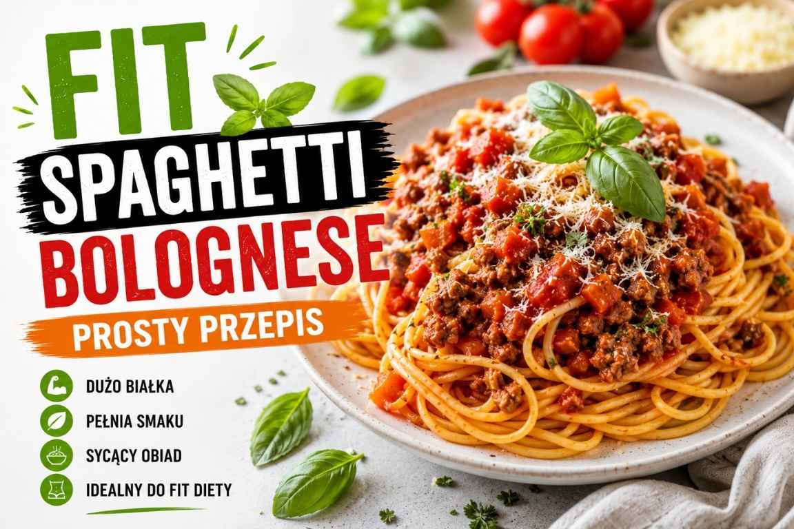 Read more about the article Fit spaghetti bolognese – prosty przepis na lekki i sycący obiad