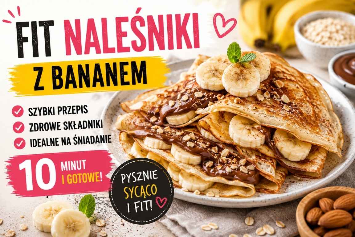Read more about the article Fit naleśniki z bananem – szybki przepis na zdrowe śniadanie