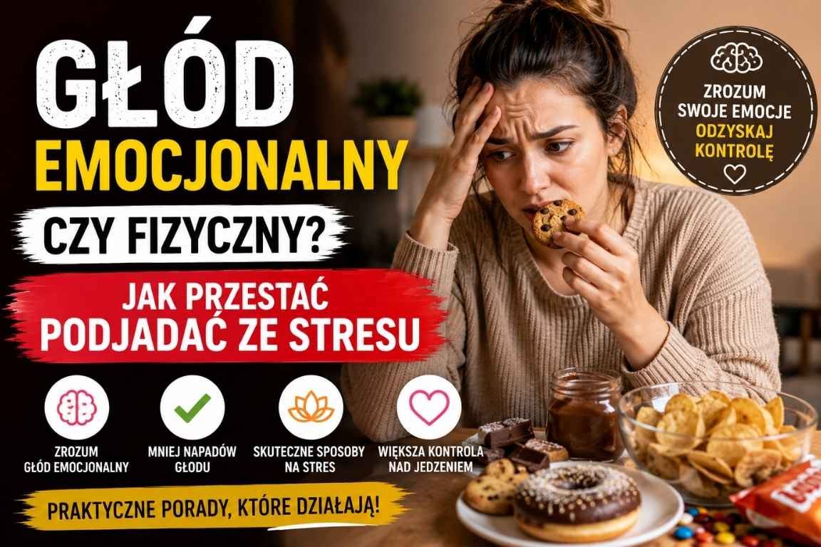 Read more about the article Jak przestać podjadać ze stresu? Głód emocjonalny czy fizyczny