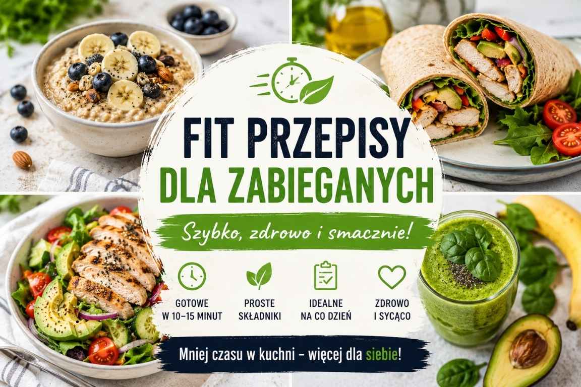 Read more about the article Fit przepisy dla zabieganych – 15 szybkich pomysłów na zdrowe posiłki