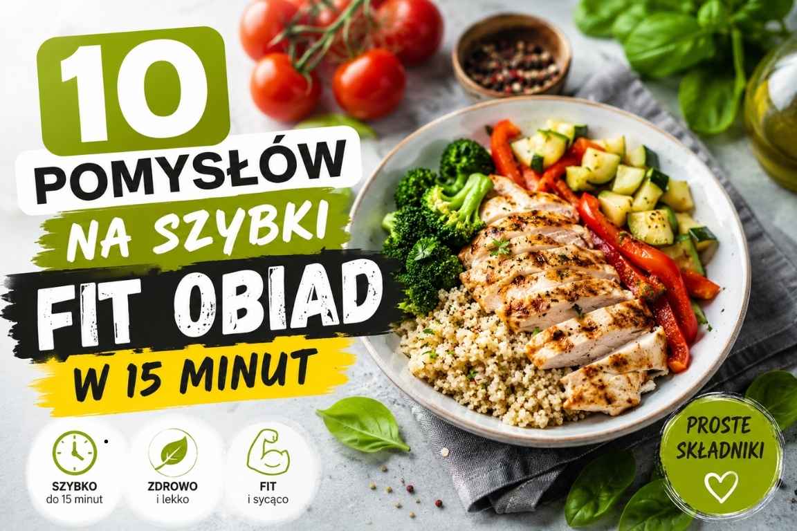 Read more about the article Szybki fit obiad w 15 minut – 10 prostych i zdrowych pomysłów