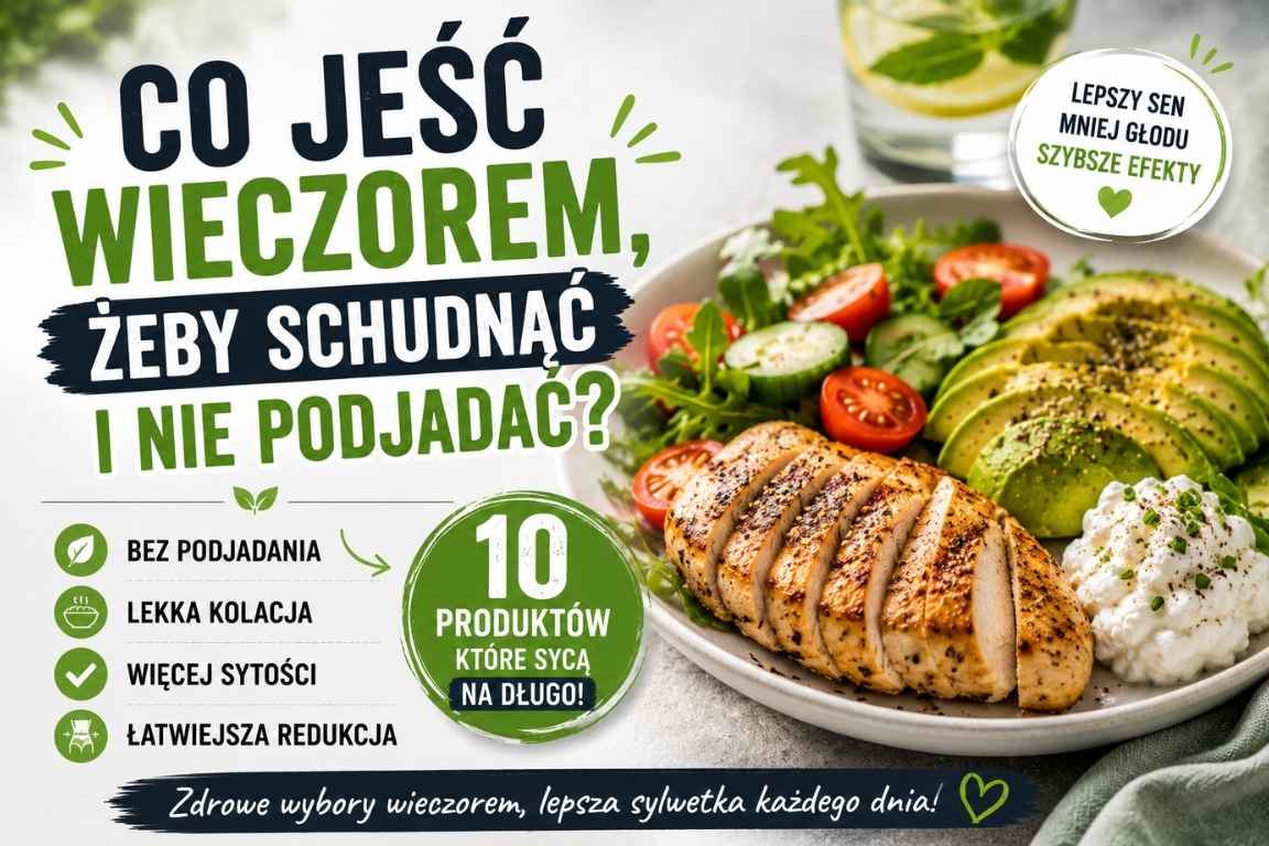 You are currently viewing Co jeść wieczorem żeby schudnąć i nie podjadać? 10 sprawdzonych sposobów