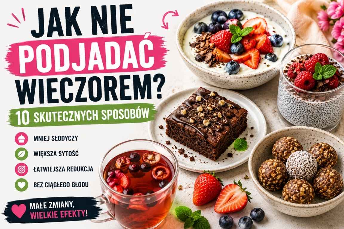 Read more about the article Jak nie podjadać wieczorem? 10 skutecznych sposobów na słodycze