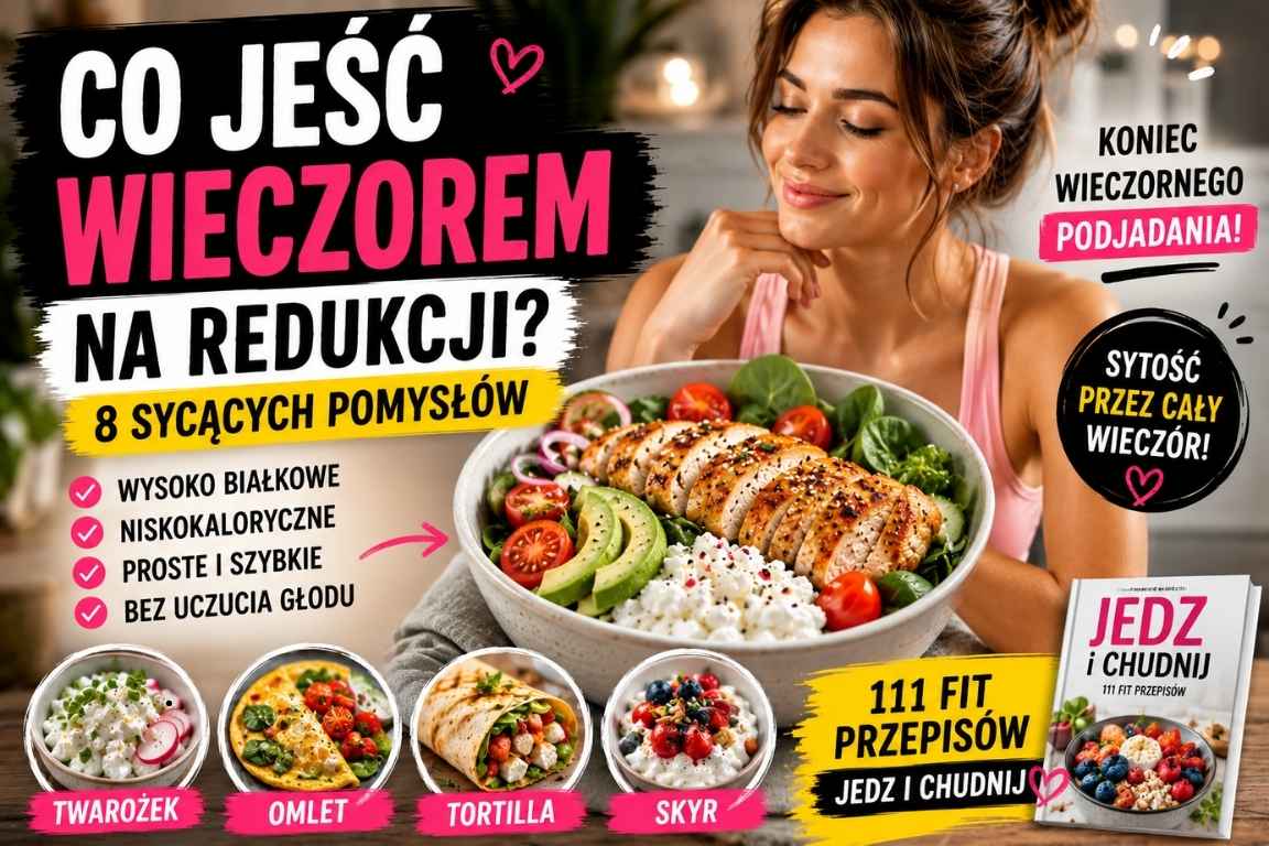 Read more about the article Co jeść wieczorem na redukcji? 8 sycących posiłków