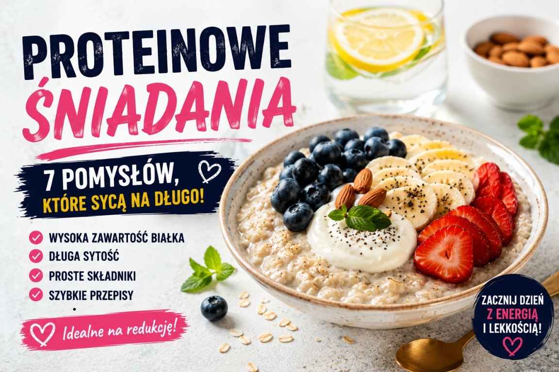 Read more about the article Proteinowe śniadanie – 7 prostych pomysłów, które sycą na długo