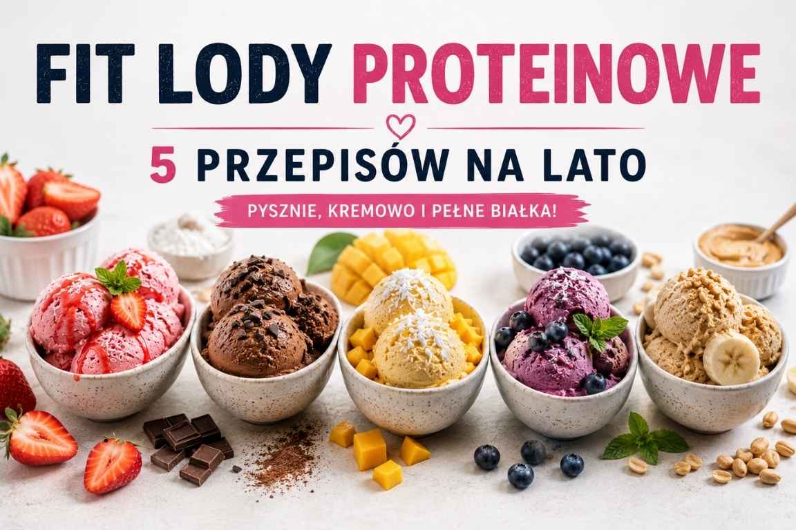 You are currently viewing Fit lody proteinowe – 5 prostych przepisów na lato pełnych białka