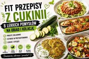 Read more about the article Fit przepisy z cukinii – 8 lekkich pomysłów na obiad i kolację