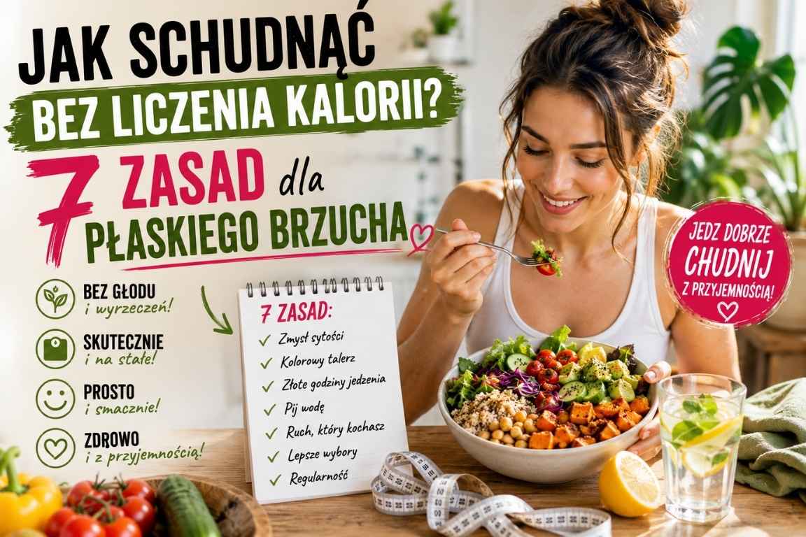Read more about the article Jak schudnąć bez liczenia kalorii? 7 skutecznych zasad