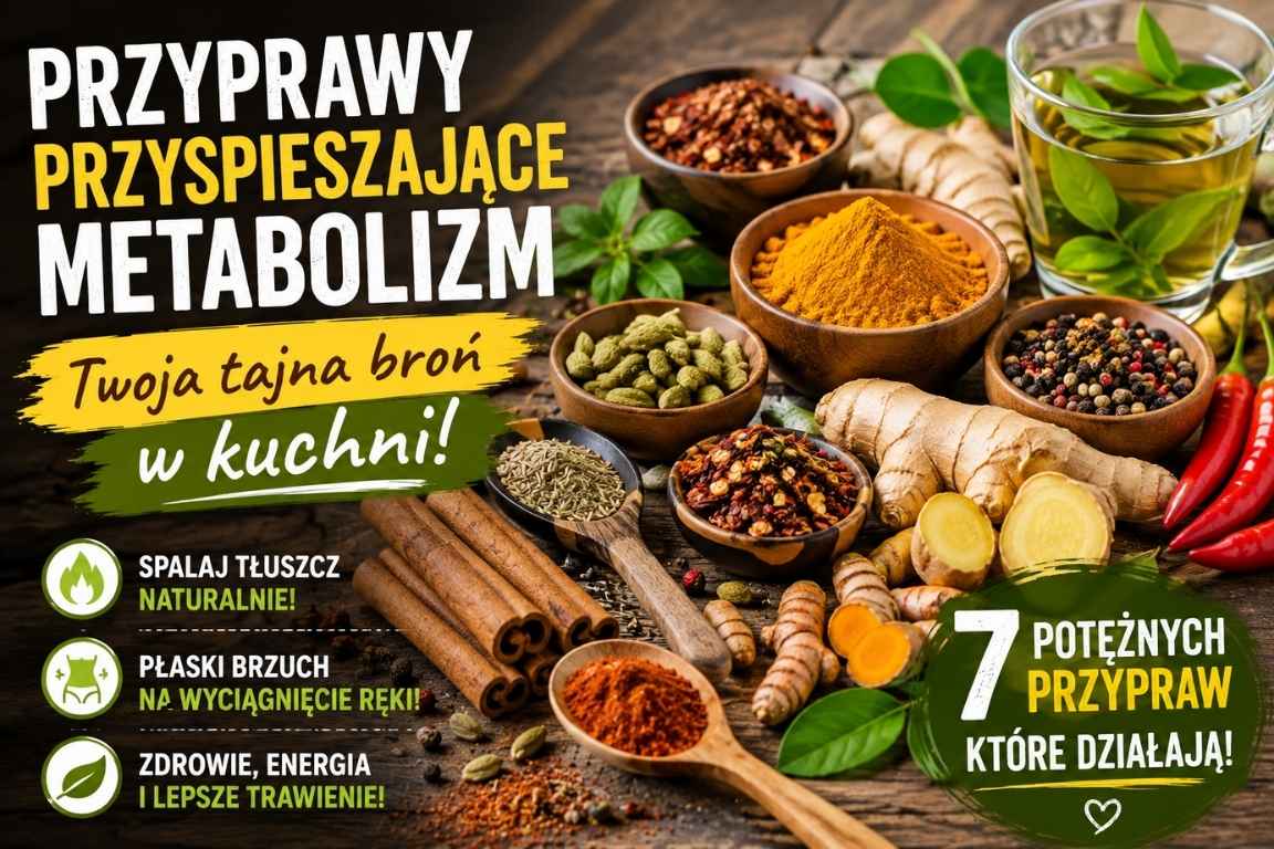 Read more about the article Przyprawy przyspieszające metabolizm
