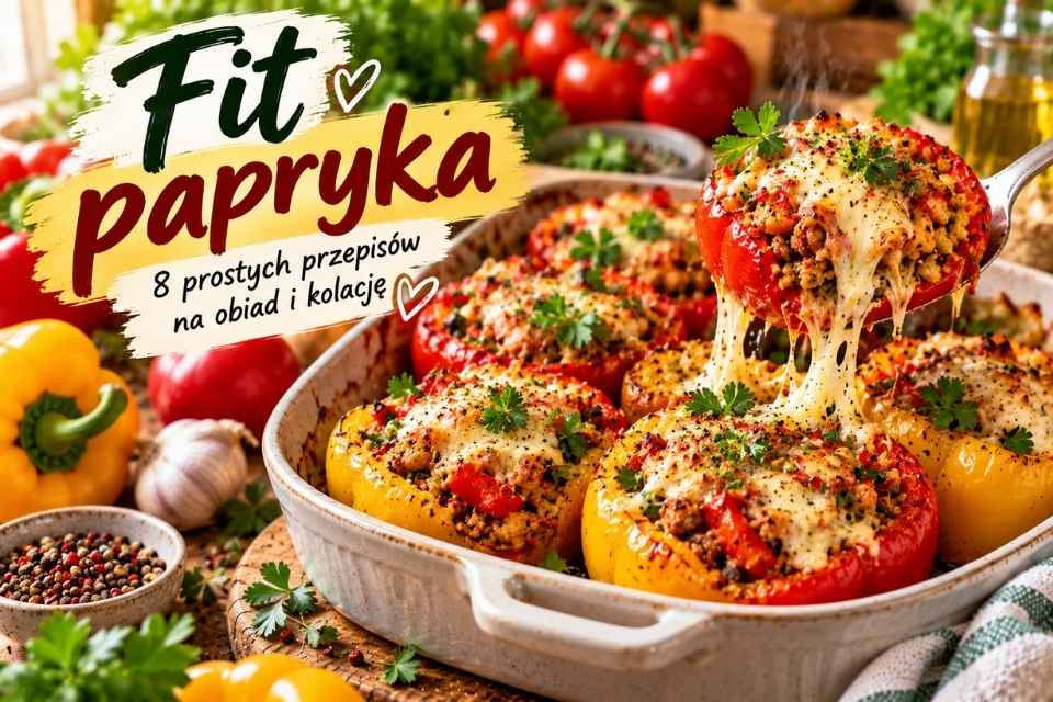 Read more about the article Fit papryka – 8 prostych przepisów na obiad i kolację