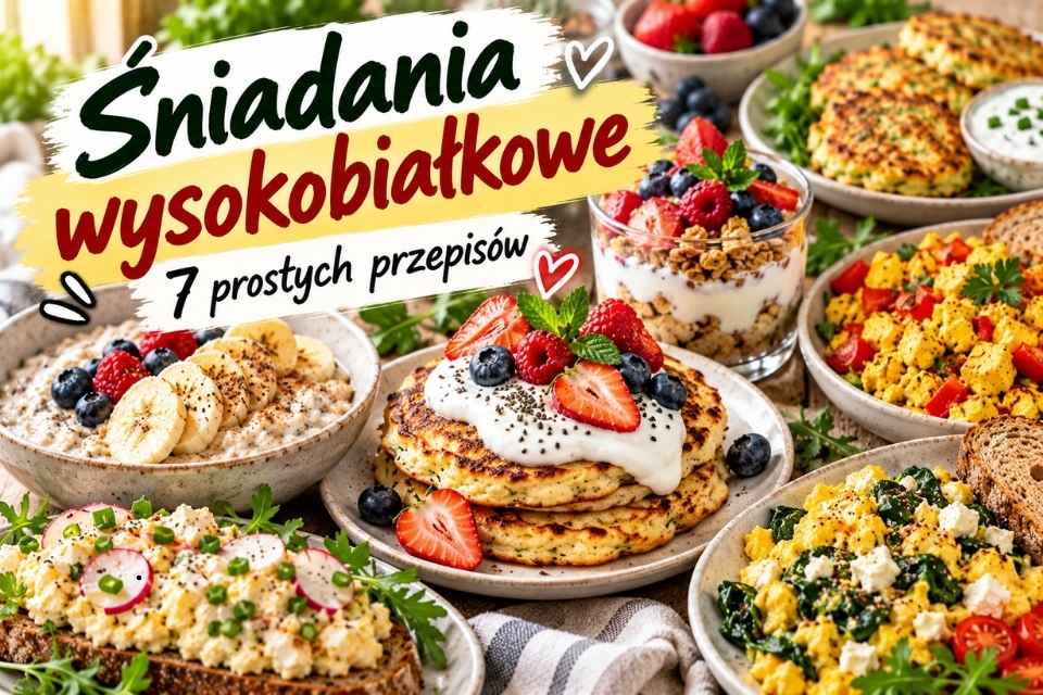 Read more about the article Śniadania wysokobiałkowe – 7 prostych i sycących przepisów